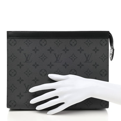 Louis Vuitton Monogram Eclipse Reverse Pochette Voyage MM 2 of 7
