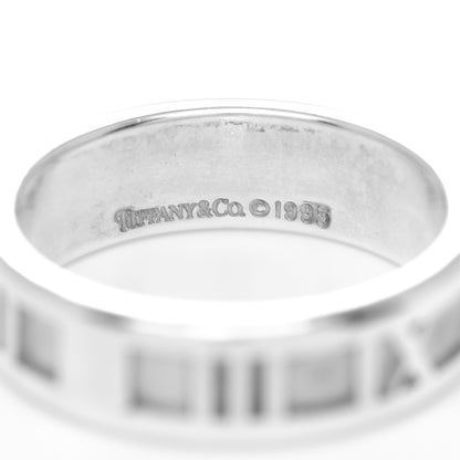 Tiffany Sterling Silver Atlas Ring 61 9.75 4 of 4