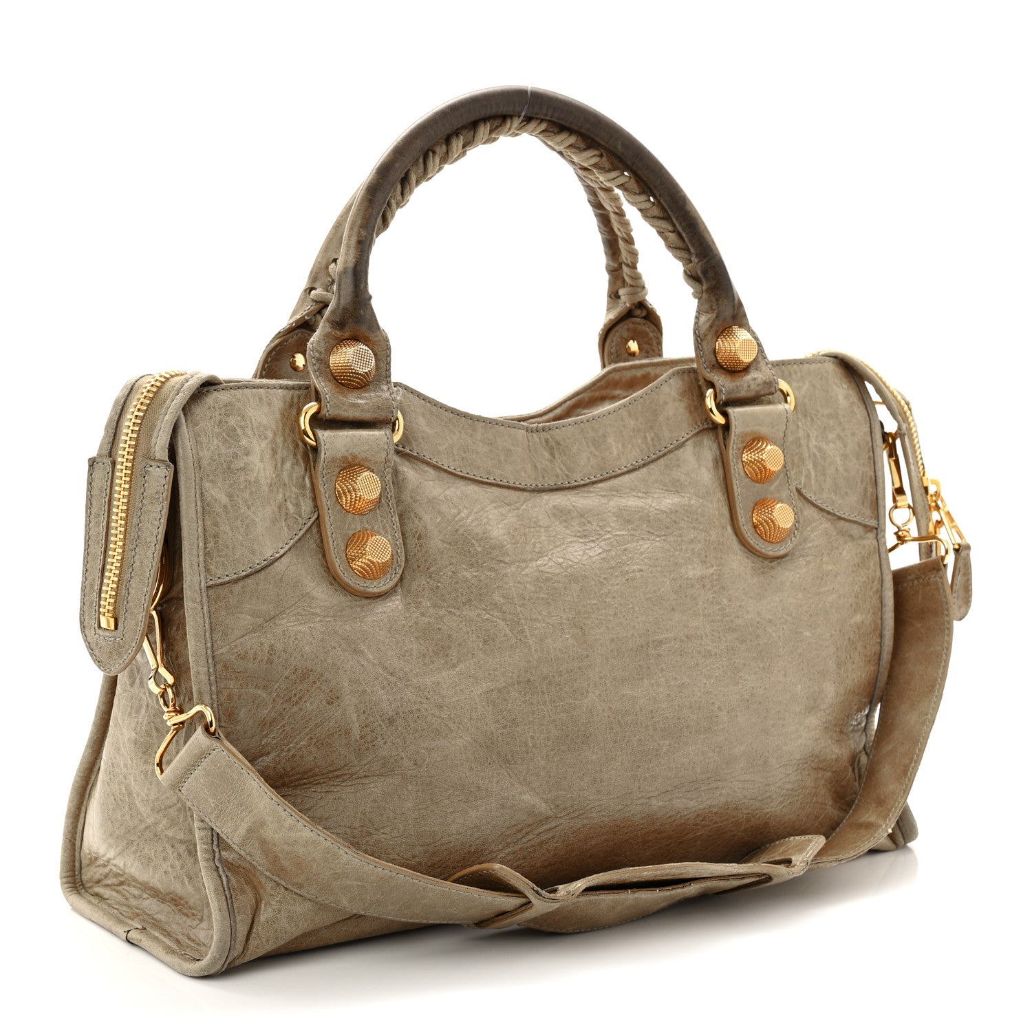 Balenciaga Agneau Giant 21 Gold Hardware City Papyrus 4 of 16