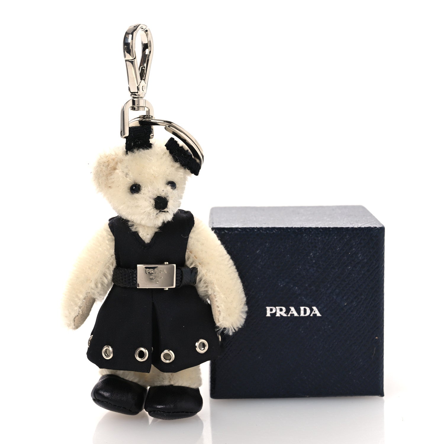 Prada Marlene Teddy Bear Keychain Charm 1782393 – FASHIONPHILE