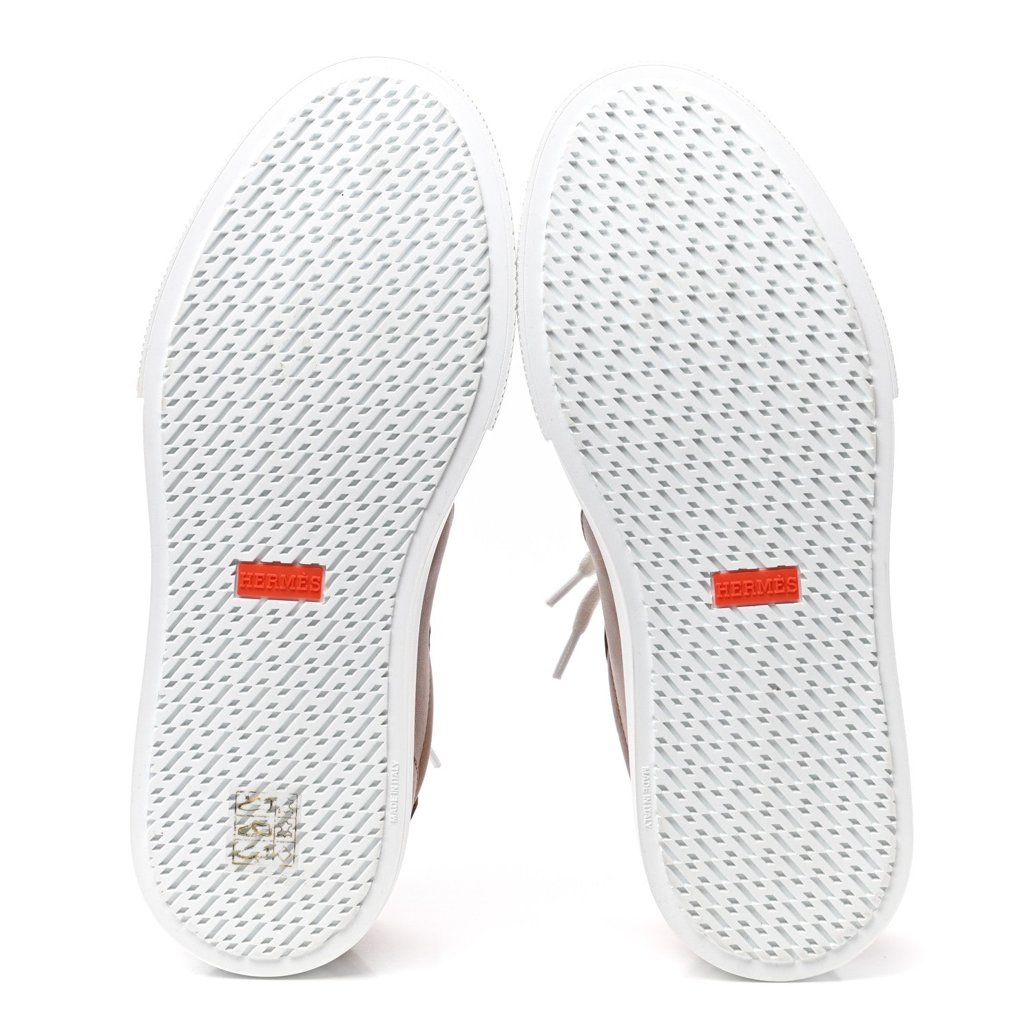 Hermes Calfskin Day Sneakers 38 Naturel 6 of 8