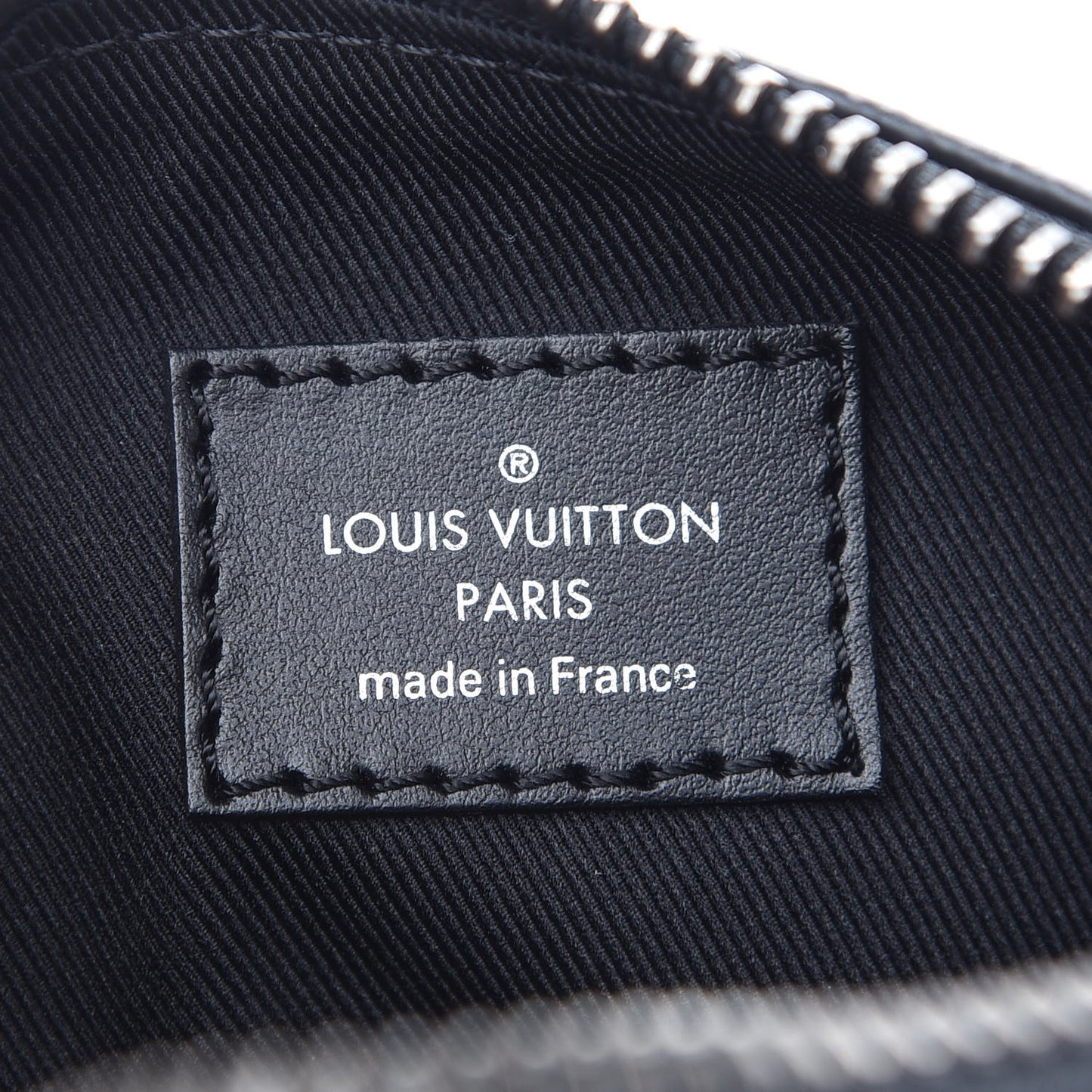 Reverse Monogram Eclipse Keepall XS Black