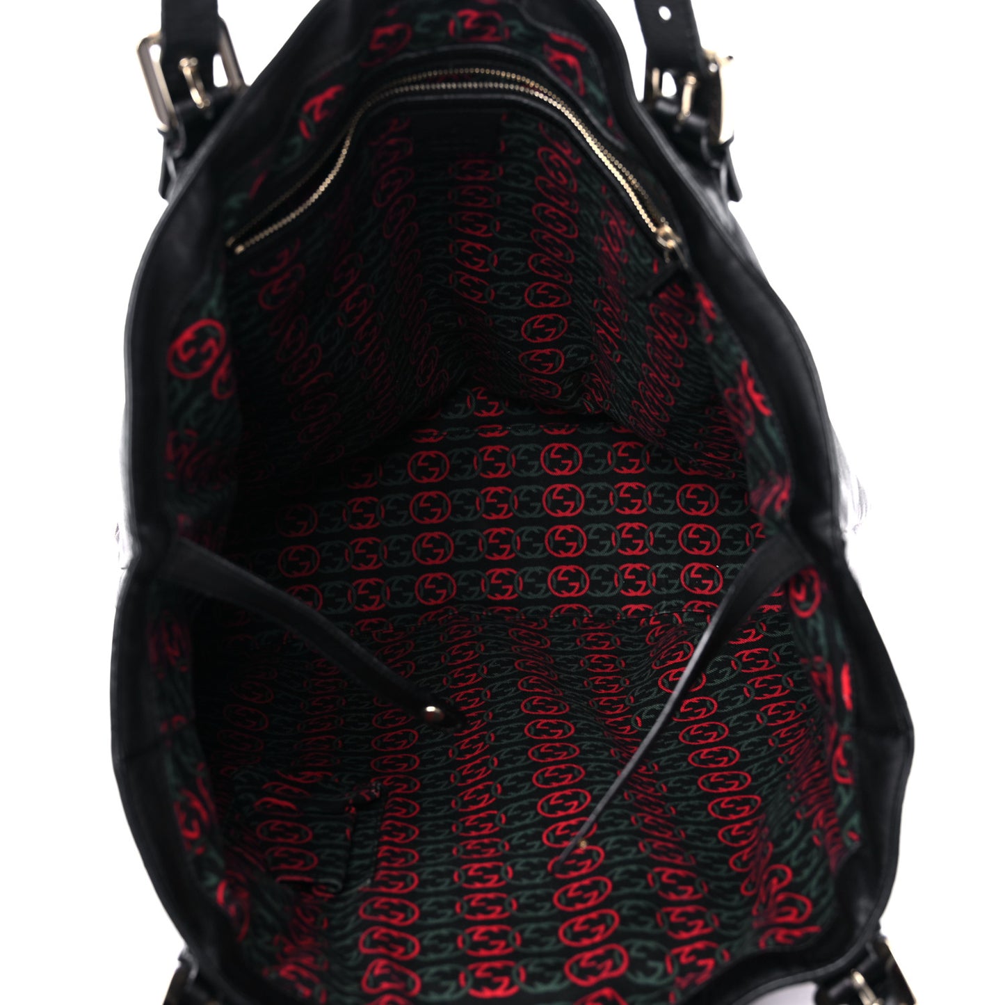 Calfskin Large Britt Shoulder Bag Black