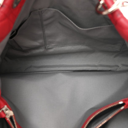 Christian Dior Lambskin Cannage Large Dior Soft Shopping Tote Fuchsia 5 of 14