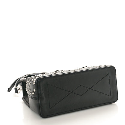 Mulberry Calfskin Studded Micro Seaton Black 4 of 11
