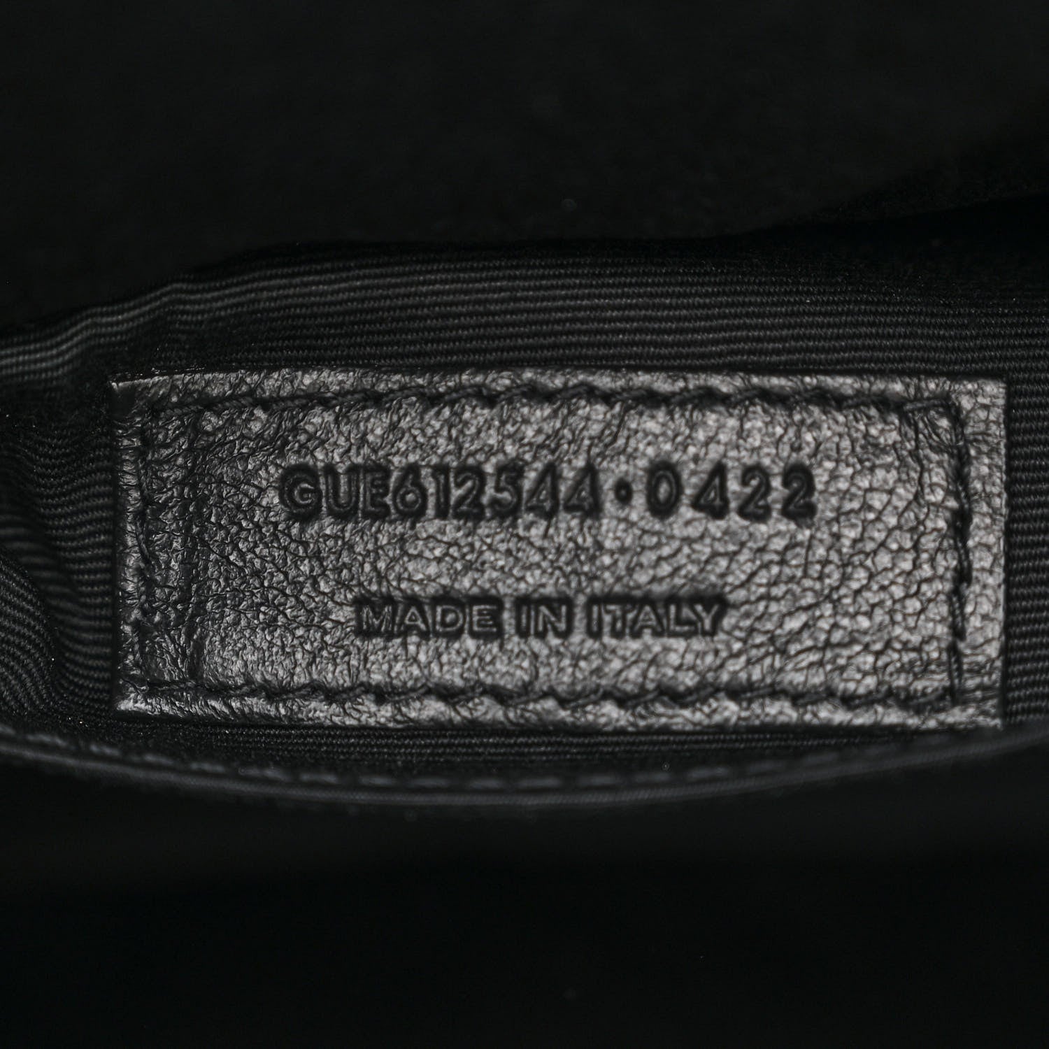 Saint Laurent Calfskin Matelasse Monogram Lou Camera Bag Black 7 of 11