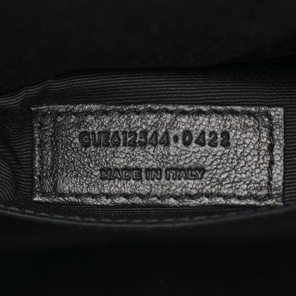Saint Laurent Calfskin Matelasse Monogram Lou Camera Bag Black 7 of 11