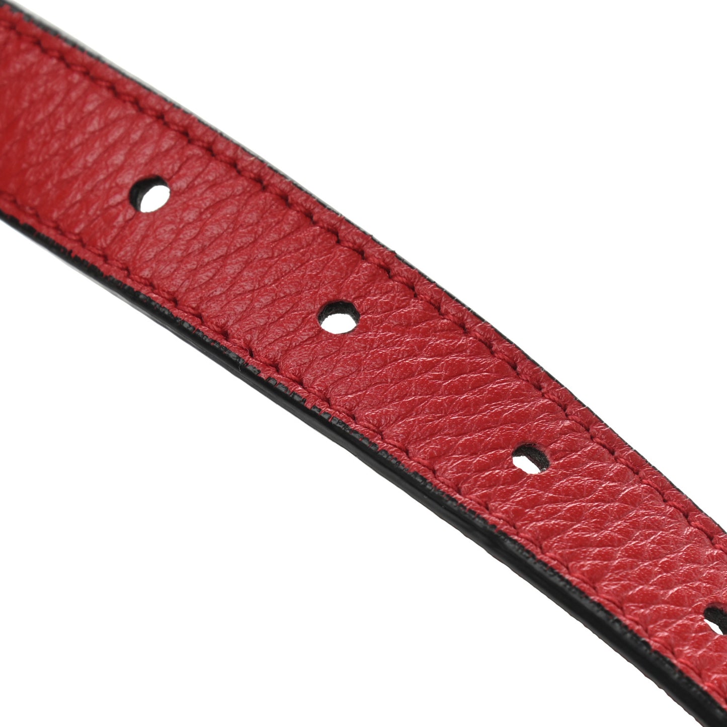 Vitello Daino Small Belt Bag Rosso