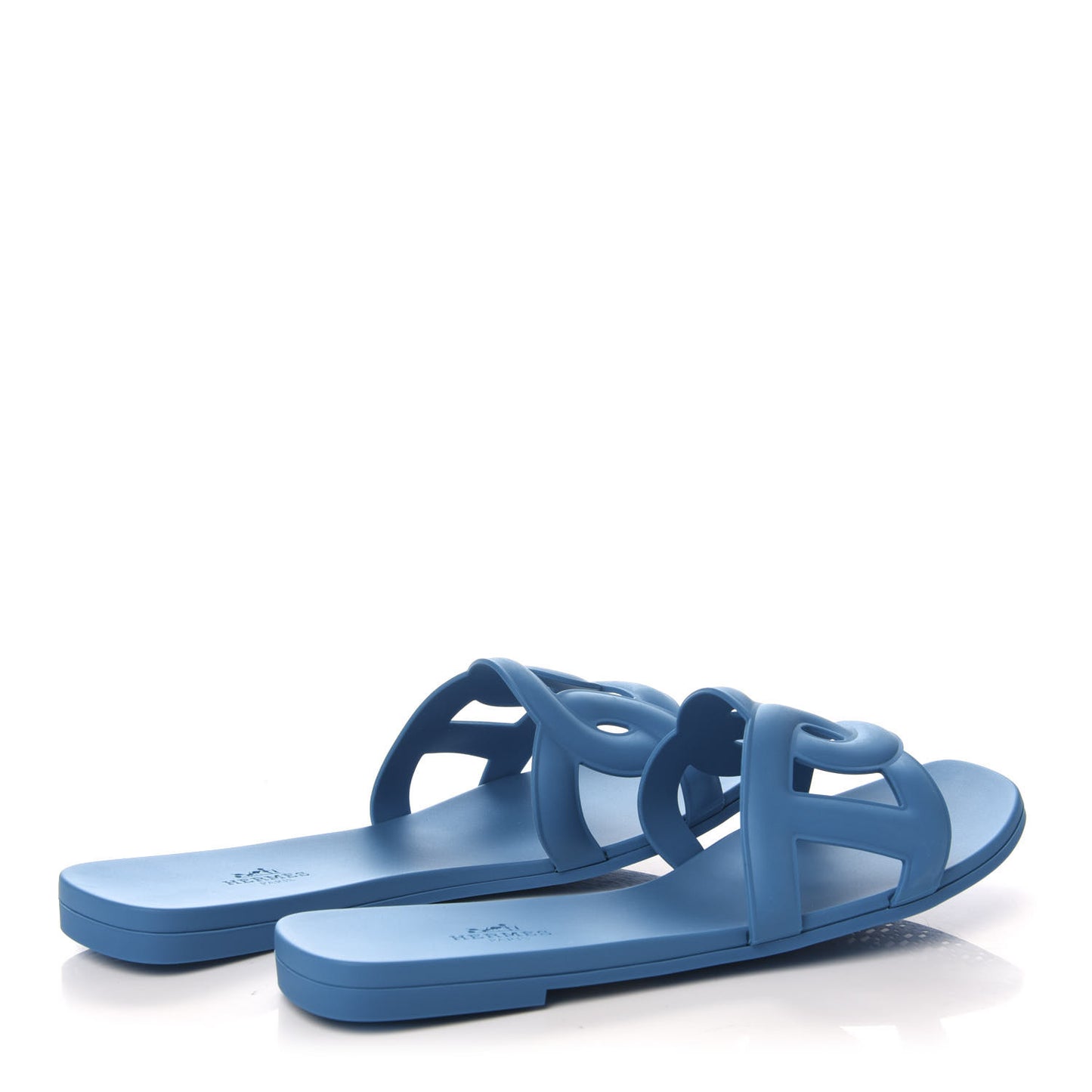 Rubber Aloha Sandals 39 Bleu Vif