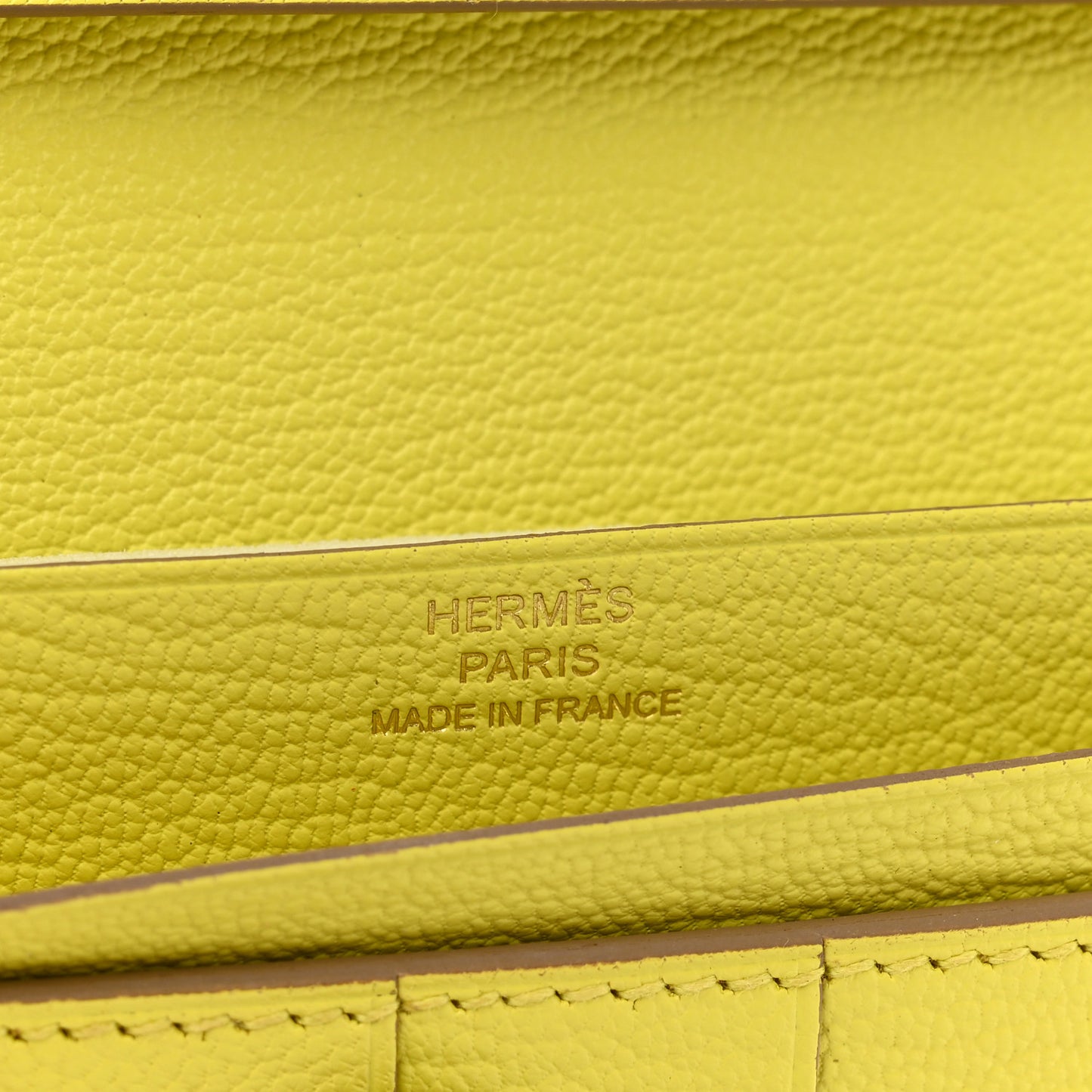 Chevre Mysore Bearn Gusset Wallet Soufre