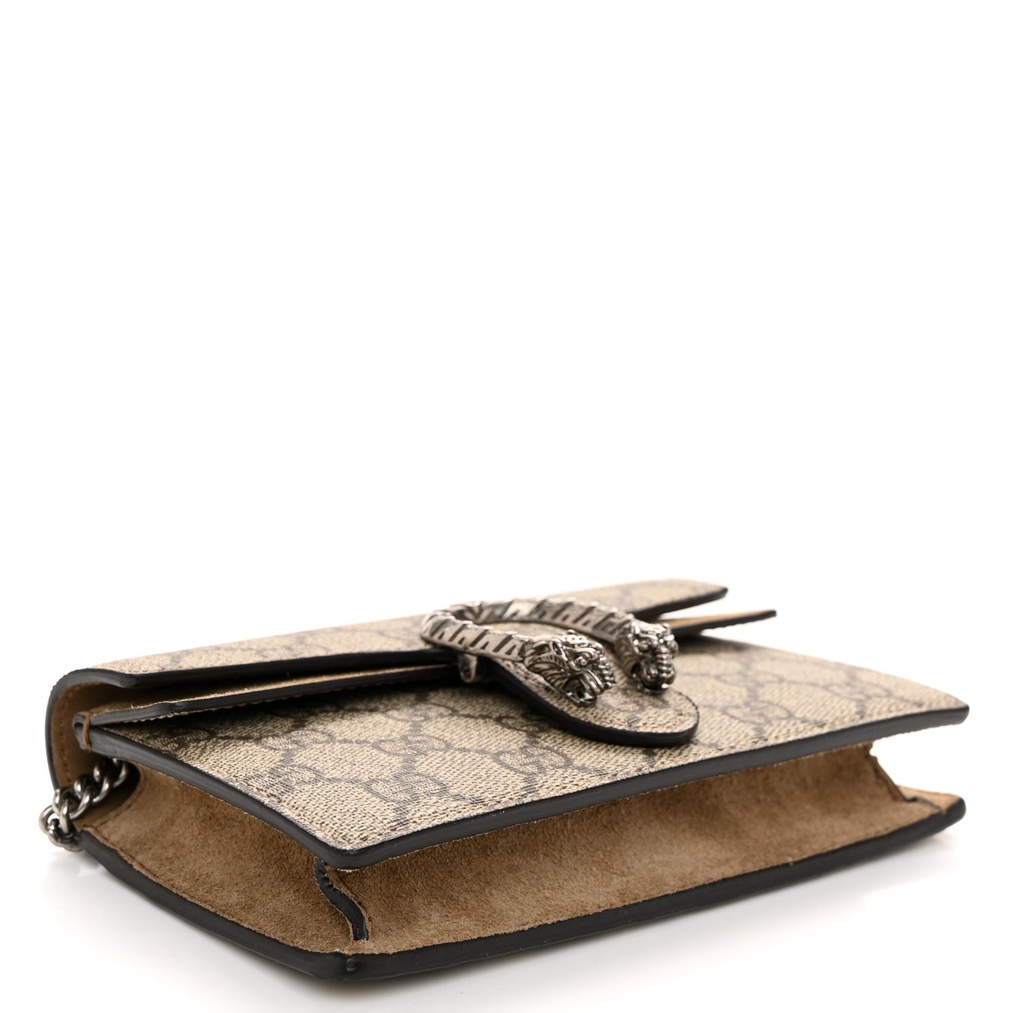 GG Supreme Monogram Super Mini Dionysus Shoulder Bag Taupe