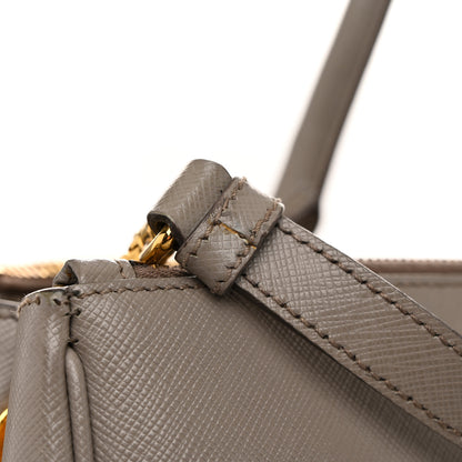Prada Saffiano Large Galleria Double Zip Tote Argilla 13 of 15