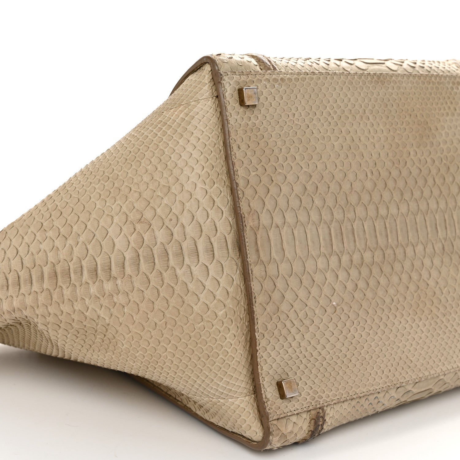 Celine Snakeskin Medium Phantom Luggage Grey 9 of 15