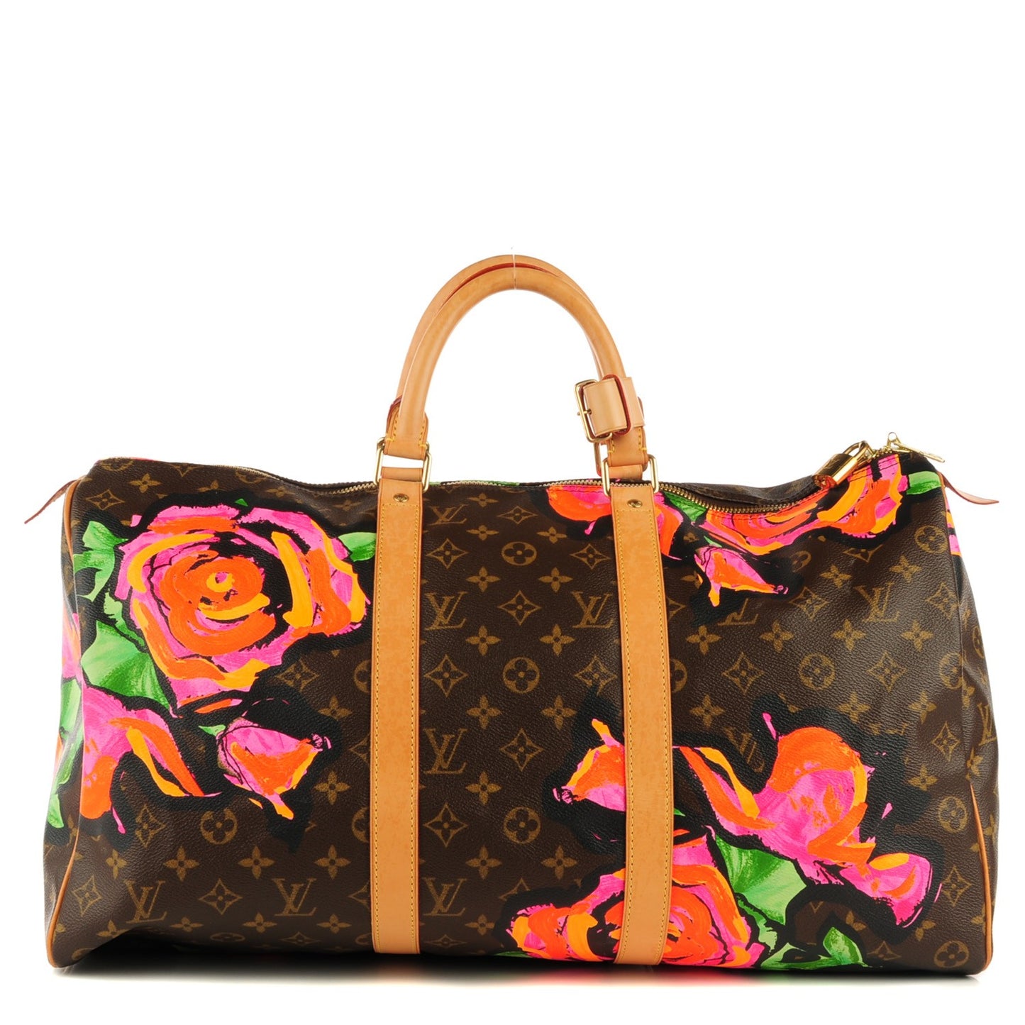 Monogram Roses Keepall 50