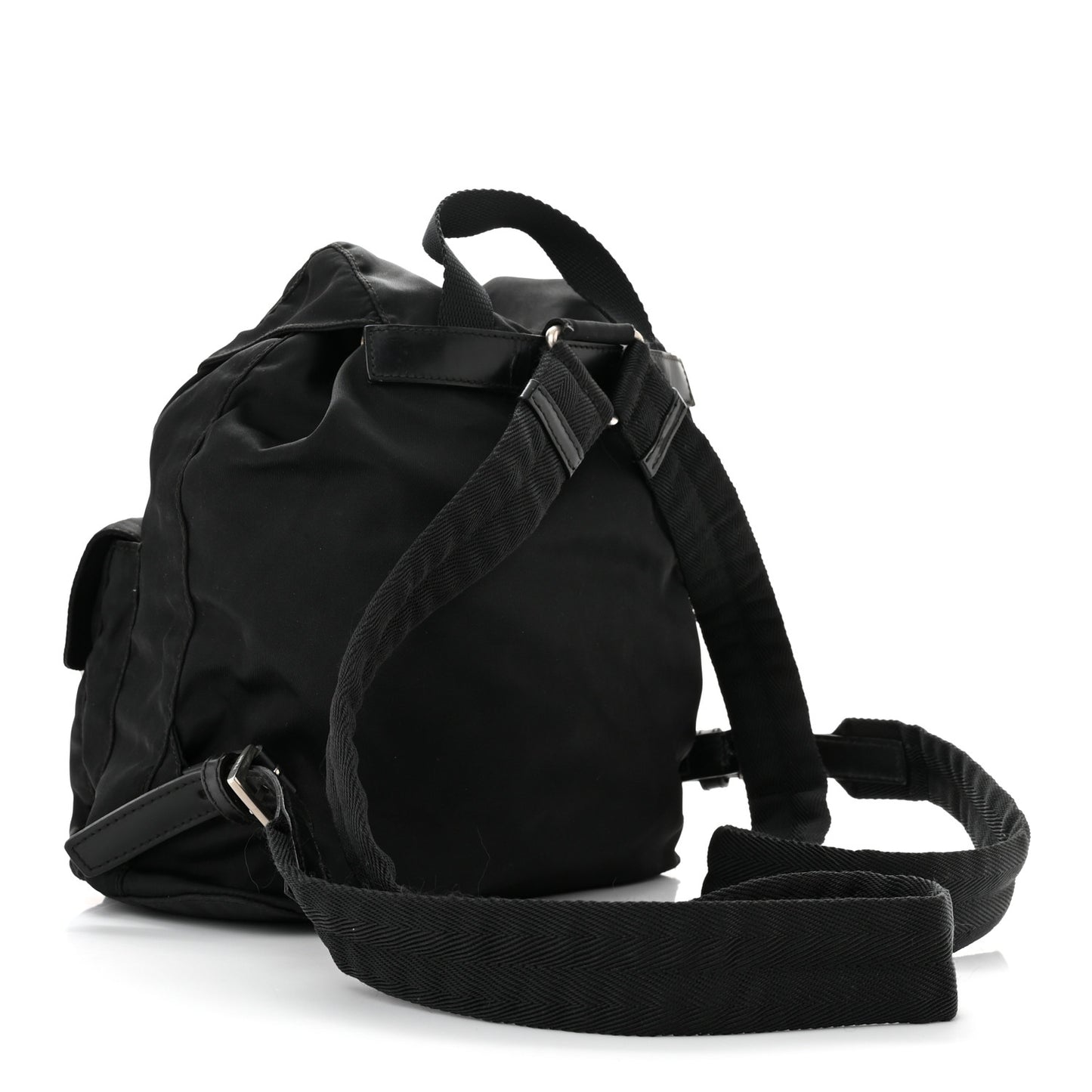 Tessuto Nylon Vela Small Backpack Black