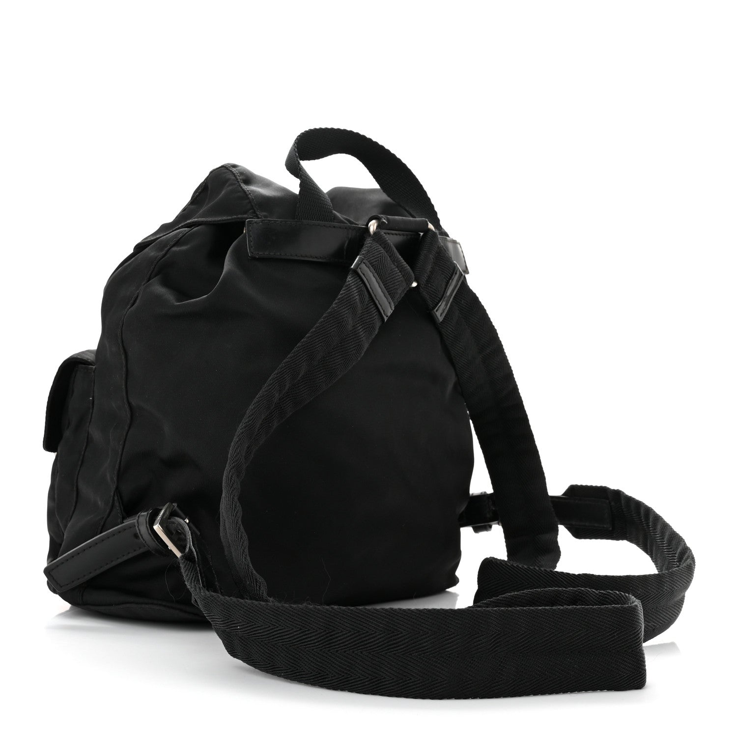 Prada Tessuto Nylon Vela Small Backpack Black 3 of 10