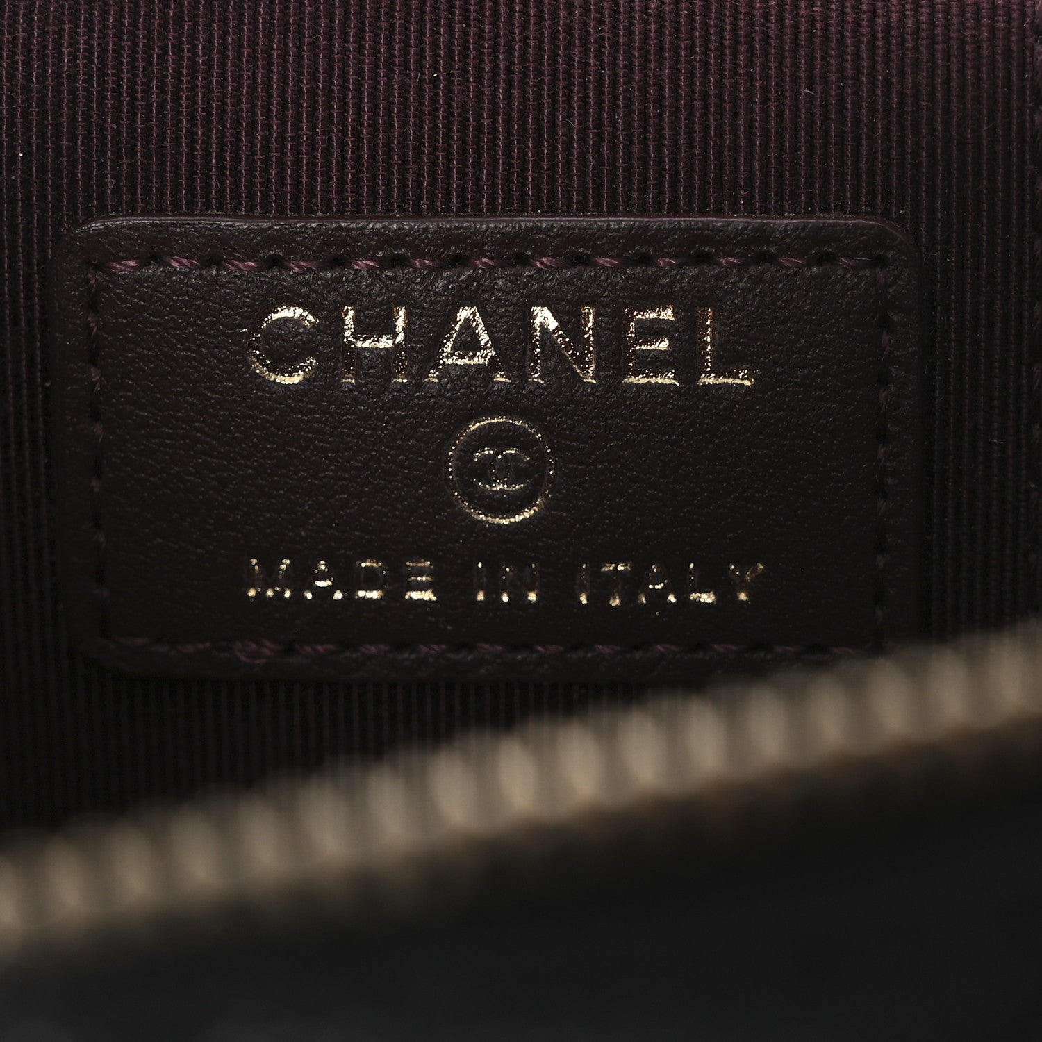 Chanel Caviar Quilted Mini Vanity Case With Chain Black 6 of 13