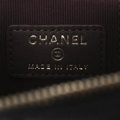 Chanel Caviar Quilted Mini Vanity Case With Chain Black 6 of 13