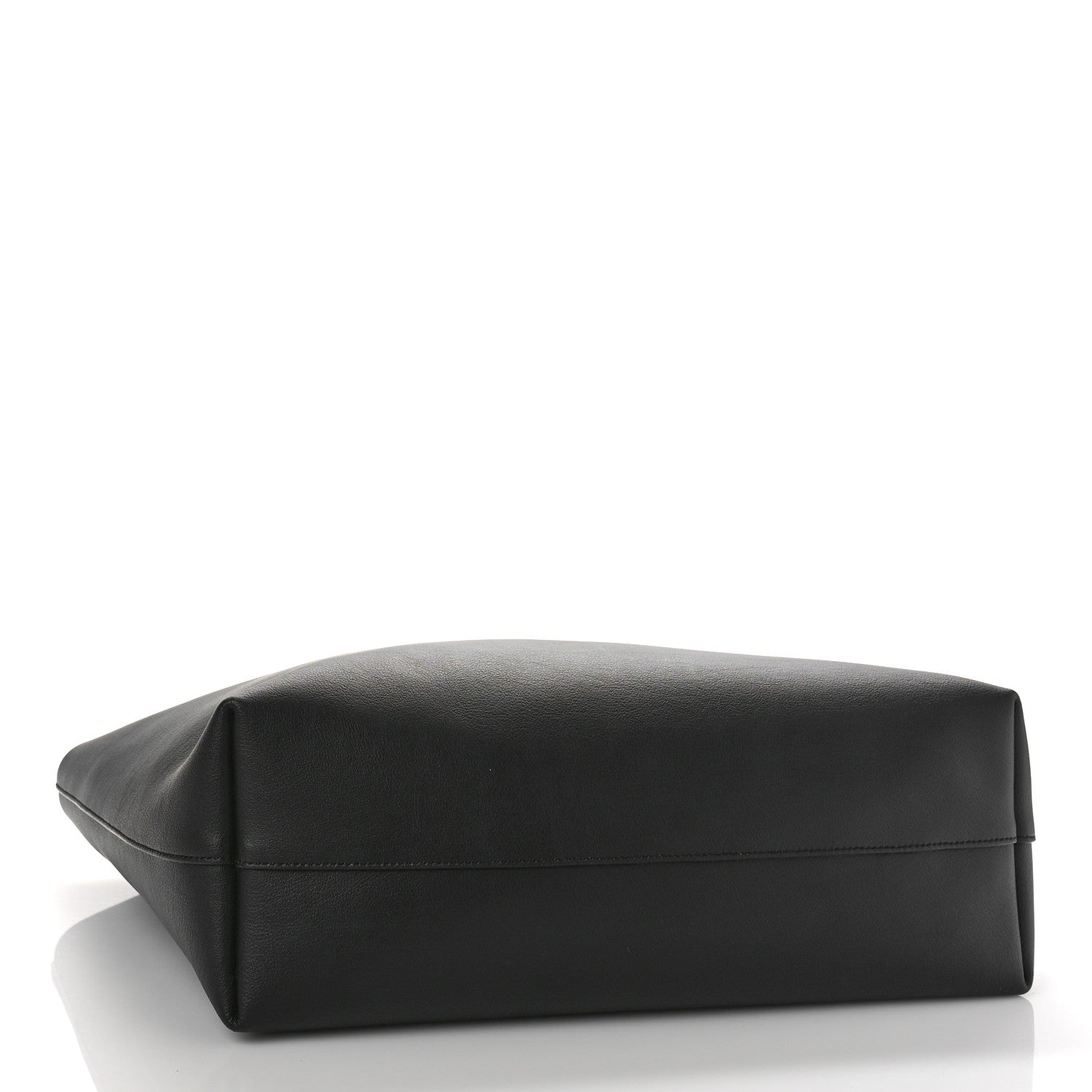 Saint Laurent Calfskin Large Shopping Tote Black 5 of 9