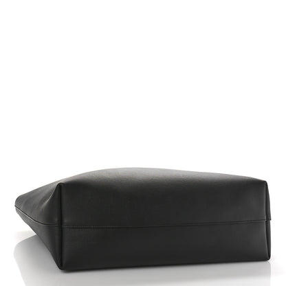Saint Laurent Calfskin Large Shopping Tote Black 5 of 9