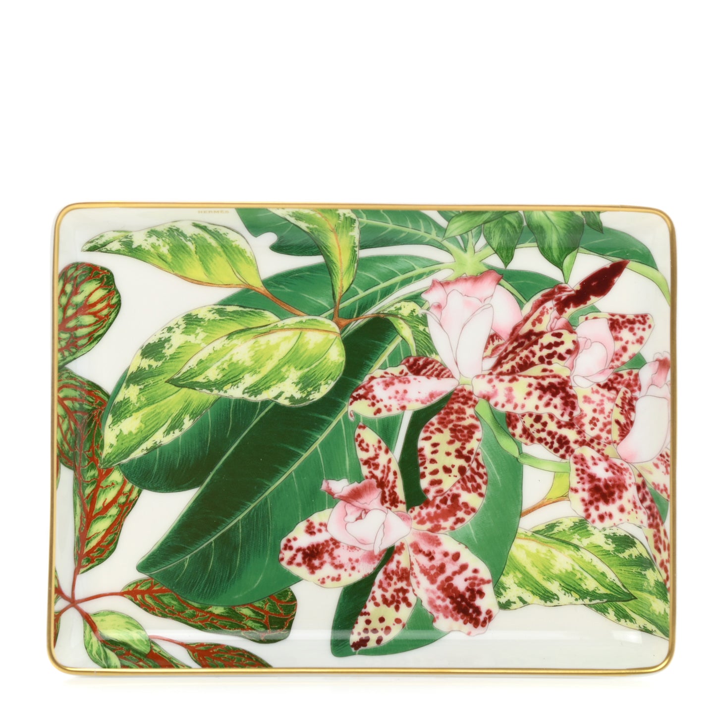 Porcelain Passifolia Sushi Plate