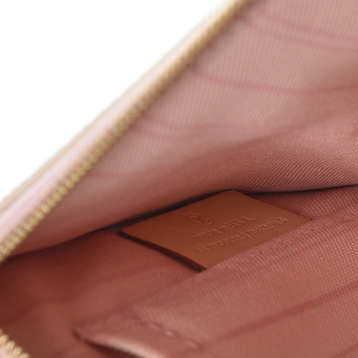 Louis Vuitton Damier Azur Neverfull MM GM Pochette Rose Ballerine 7 of 8