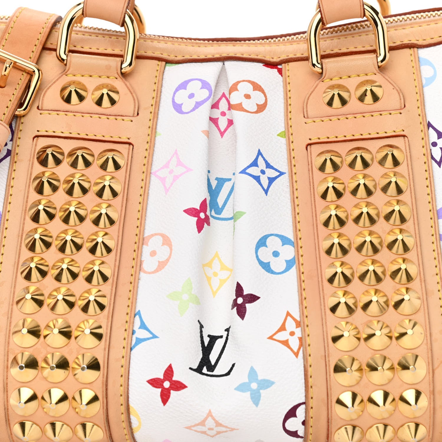 Louis Vuitton Monogram Multicolor Courtney MM White 8 of 14