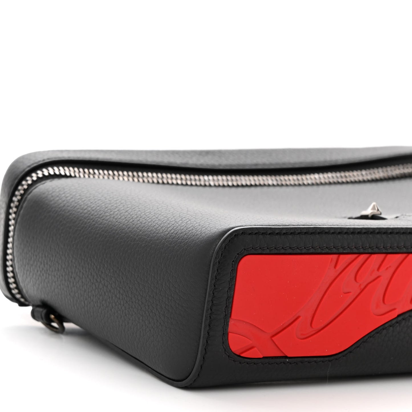 Calfskin Kypipouch Small Top Handle Messenger Bag Black