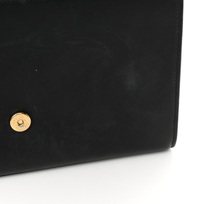 Saint Laurent Smooth Calfskin Medium Classic Monogram Kate Tassel Satchel Black 14 of 15