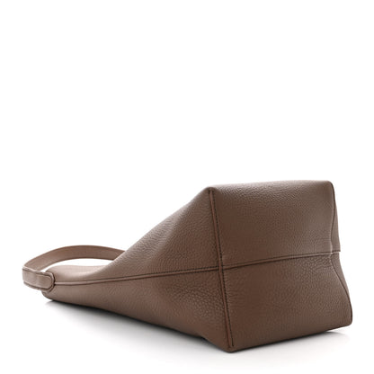 The Row Grained Calfskin Medium N/S Park Tote Brown 4 of 10