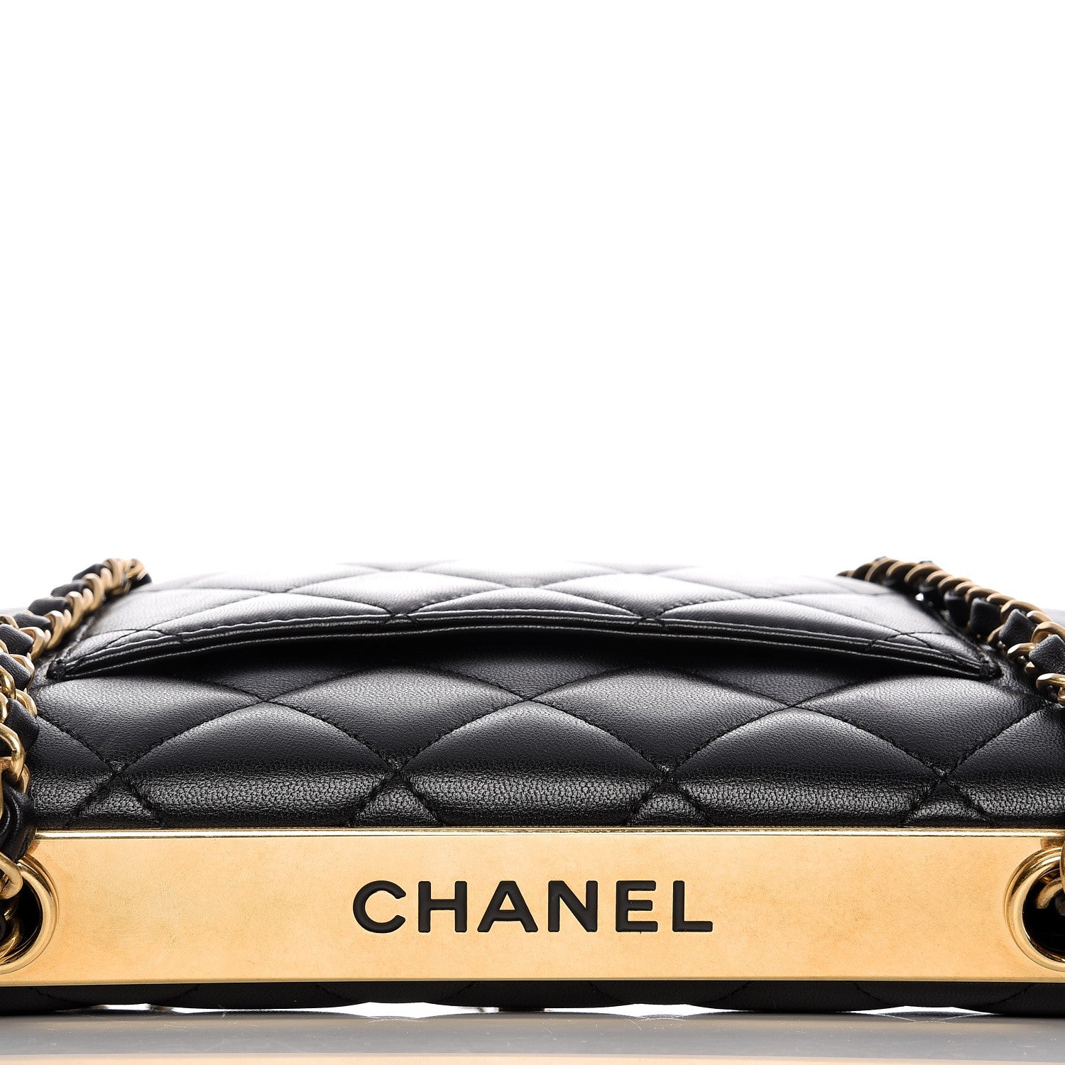 Chanel Lambskin Quilted Medium Trendy CC Flap Black 8 of 8