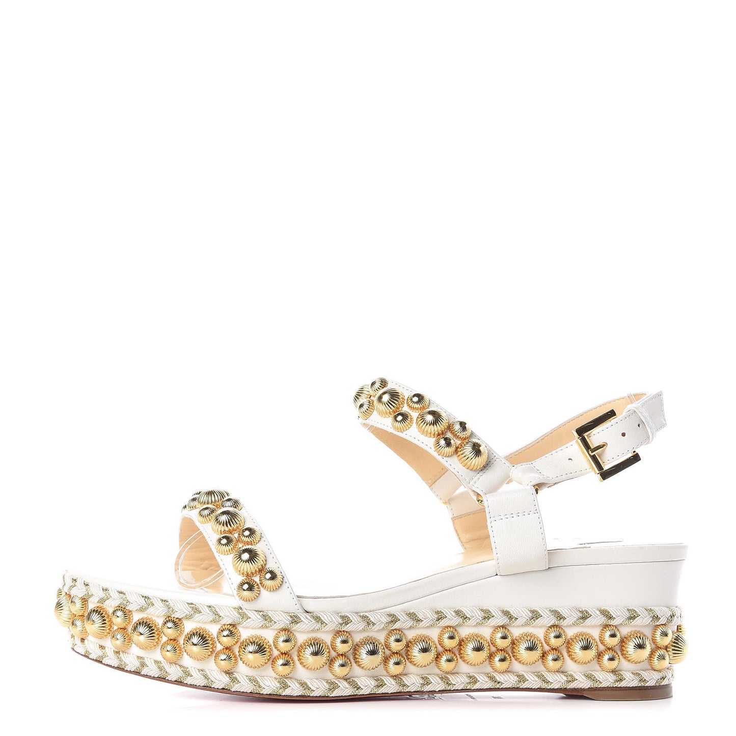 Shiny Nappa Rondaclou 60 Platform Sandals 39 Latte