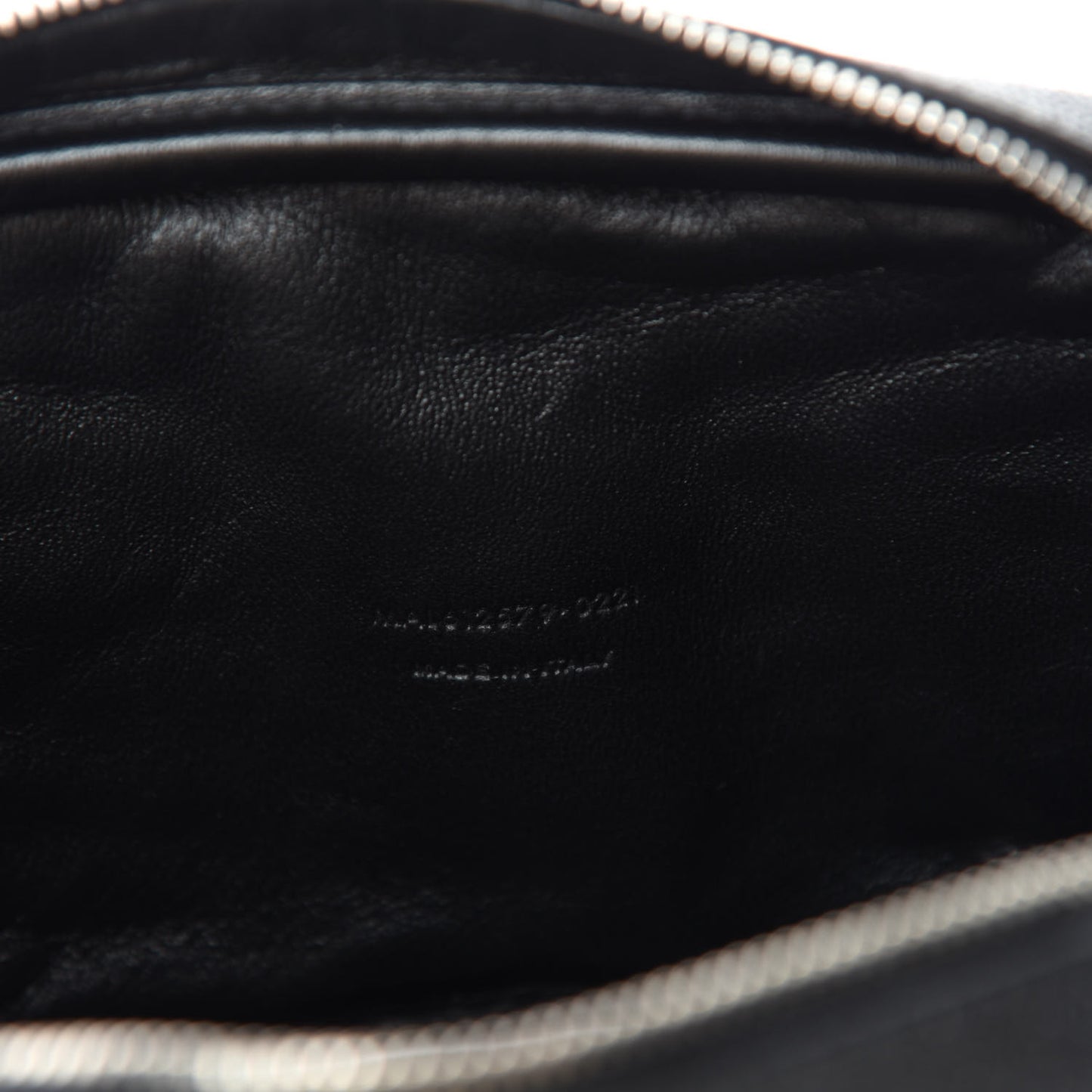 Grain De Poudre Matelasse Monogram Mini Lou Camera Bag Black