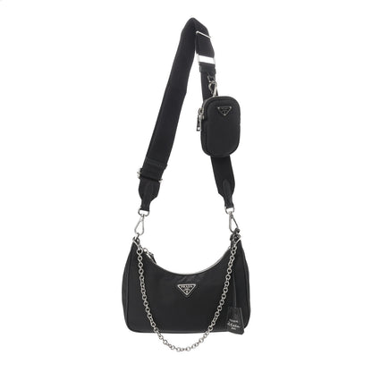 Prada Nylon Re-Edition 2005 Shoulder Bag Black 1 of 12