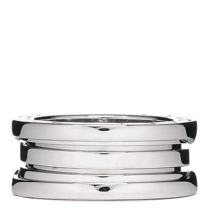 Bulgari 18K White Gold B.Zero1 Three-Band Ring 51 5.75 3 of 4