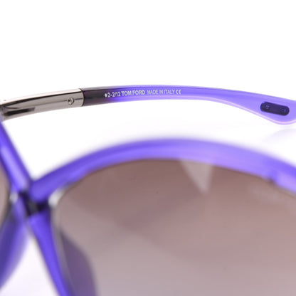 Tom Ford Acetate Whitney Crossover Sunglasses TF9 Purple 5 of 8