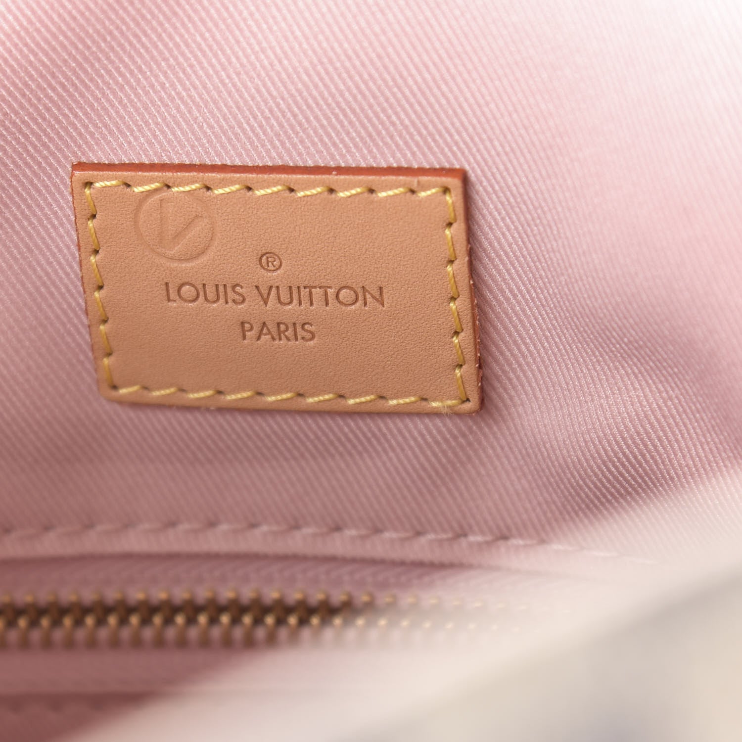 Louis Vuitton Damier Azur Graceful PM Rose Ballerine 8 of 10