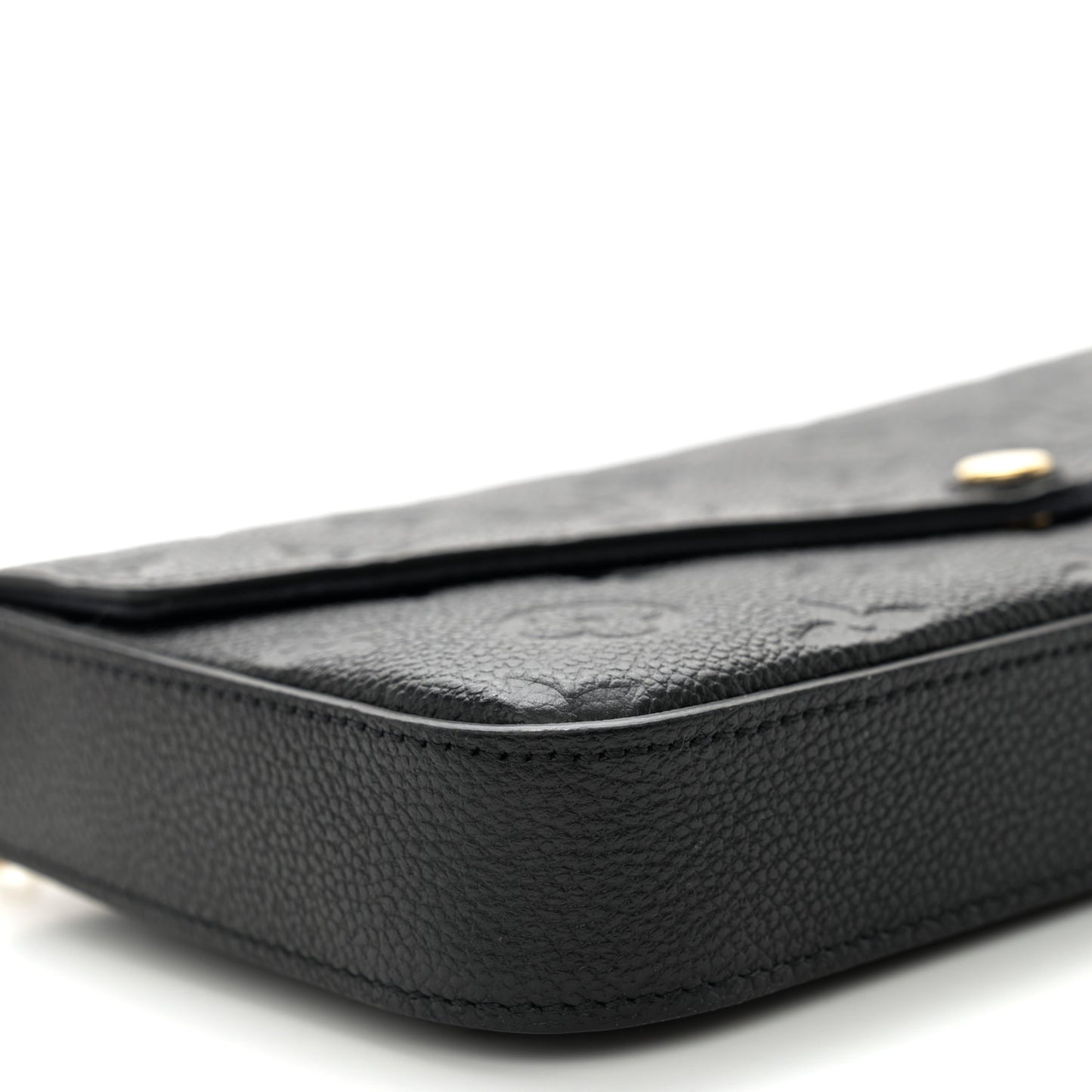 Empreinte Pochette Felicie Chain Wallet Black
