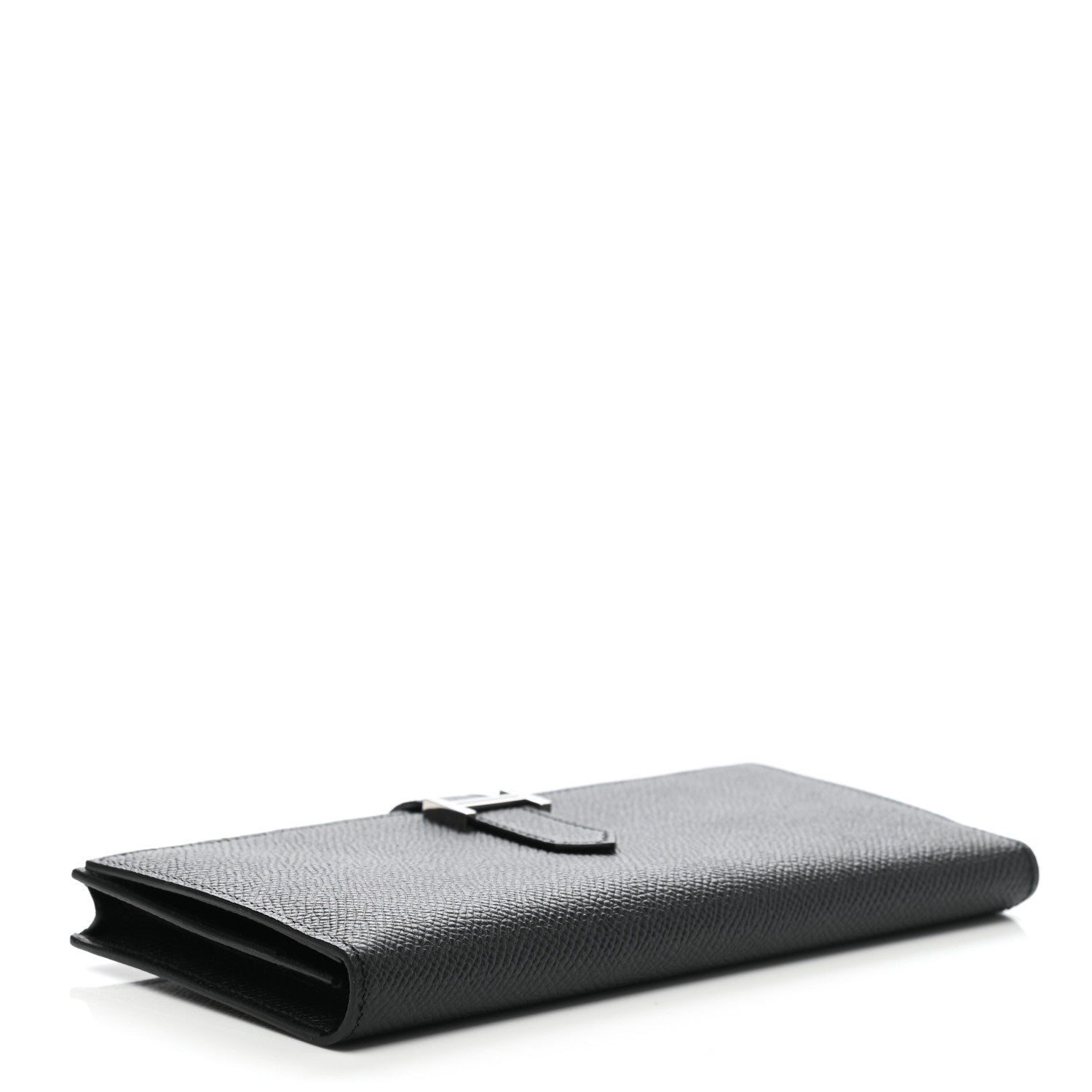 Hermes Epsom Bearn Gusset Wallet Black 4 of 8