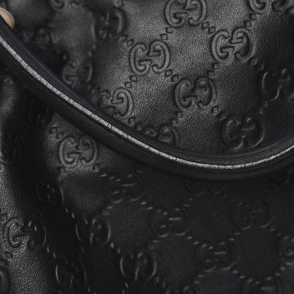 Gucci Guccissima Large Sukey Tote Black 11 of 13
