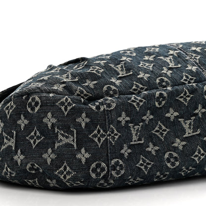 Louis Vuitton Denim Daily GM Gris Blue 9 of 10
