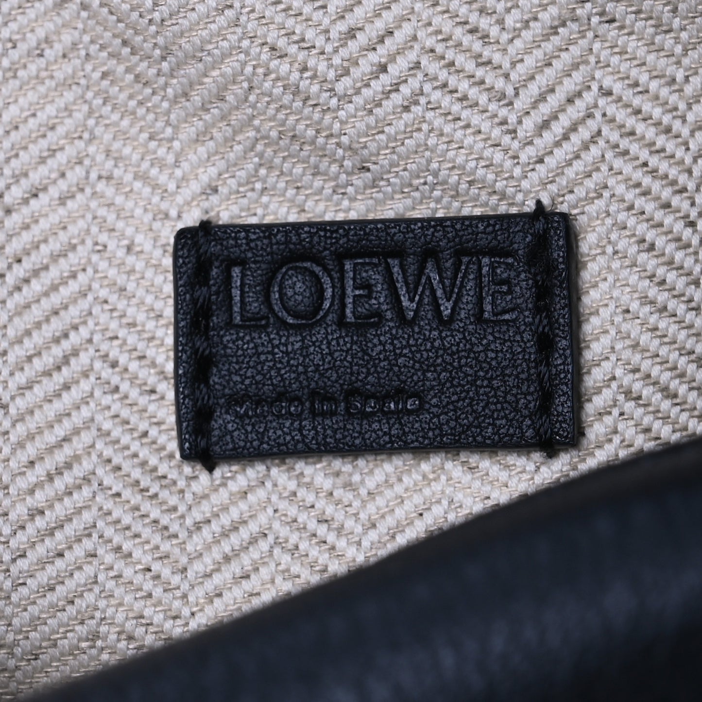 Calfskin Mini Puzzle Bag Black