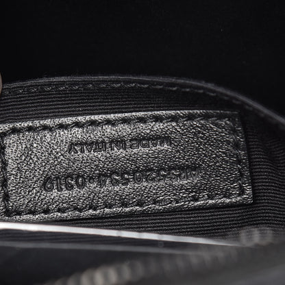 Saint Laurent Calfskin Matelasse Monogram Lou Camera Bag Black 7 of 10