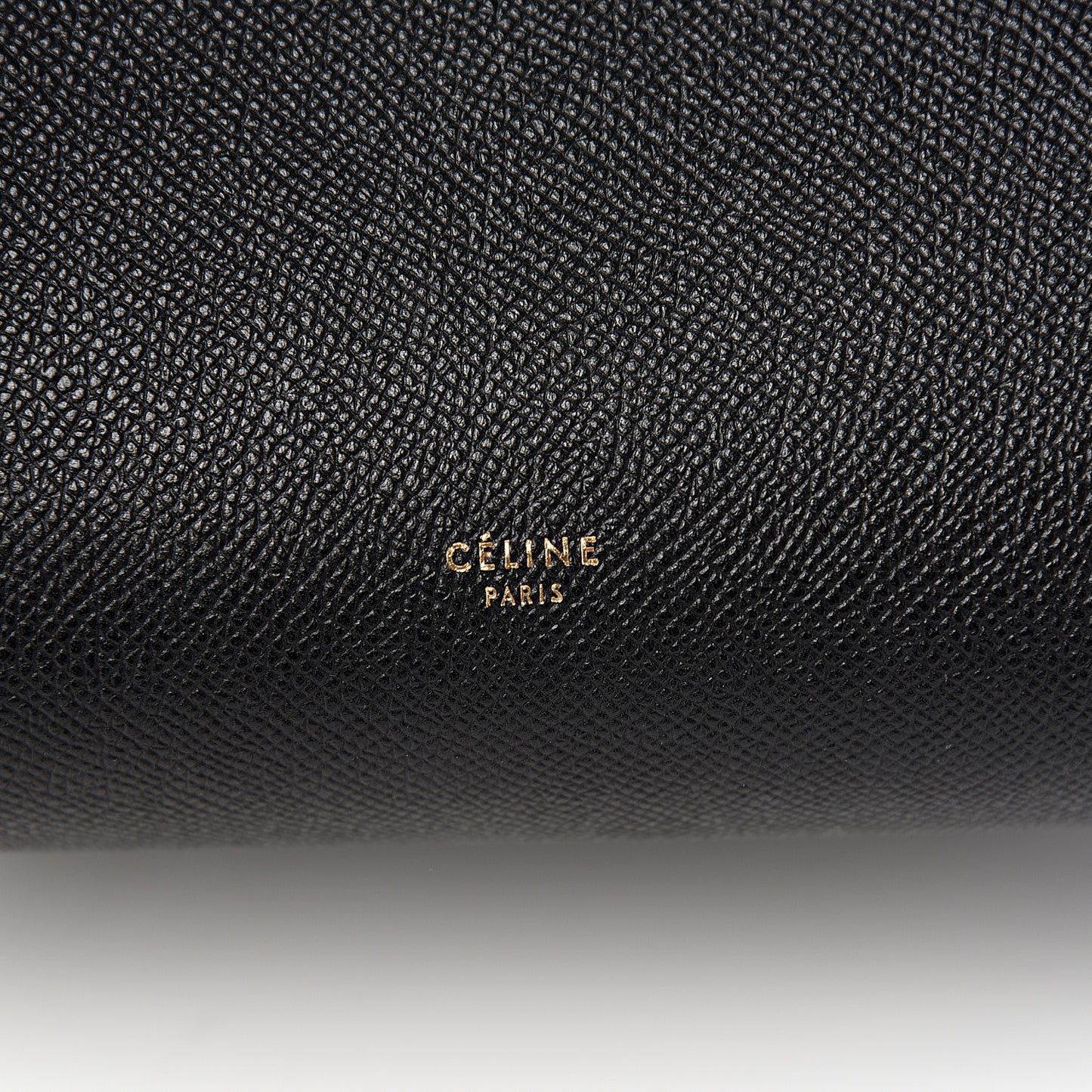 Baby Grained Calfskin Micro Belt Bag Black