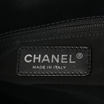 Chanel Caviar Quilted Grand Shopping Tote GST Black 6 of 10