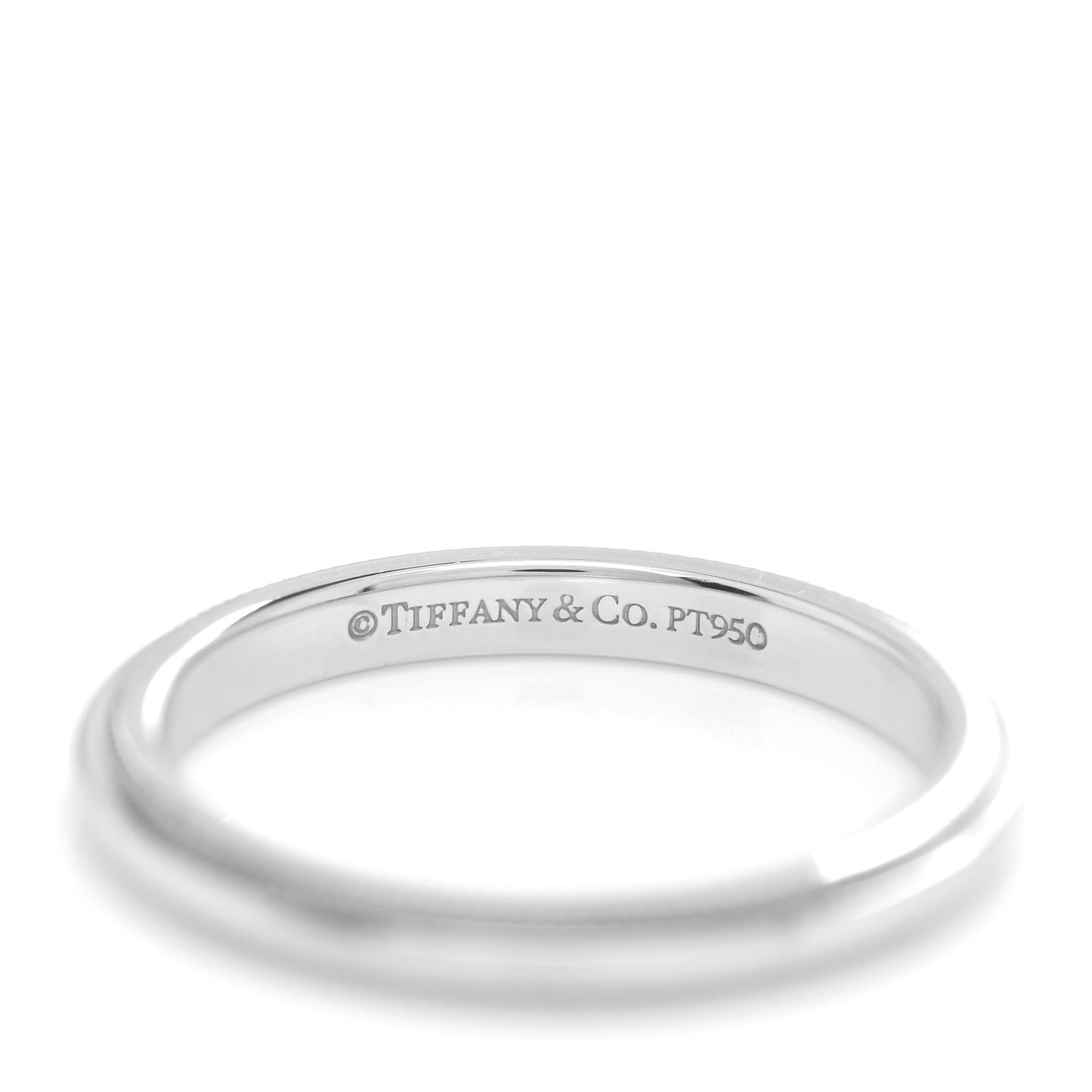 Platinum 2mm Milgrain Wedding Band Ring 48 4.5