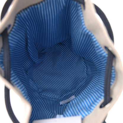 Hermes Toile H Canvas Under The Waves Drawstring Duffle Bag 5 of 10