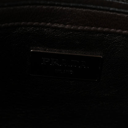 Prada Cervo Deerskin Twin Pocket Tote Caffe 6 of 10