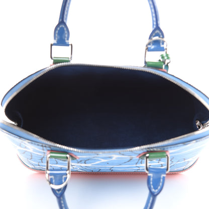 Louis Vuitton Epi Alma PM Aqua 6 of 16