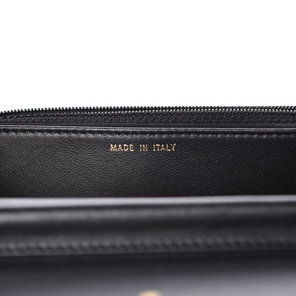 Chanel Lambskin Quilted Boy Wallet On Chain WOC Black 7 of 10